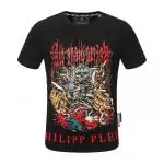 manches courtes t-shirt philipp plein prix bas indigenous skull  cool